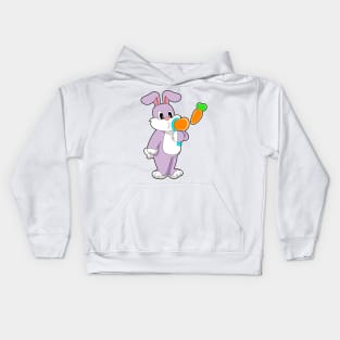 Rabbit Soap bubbles Carrot Kids Hoodie